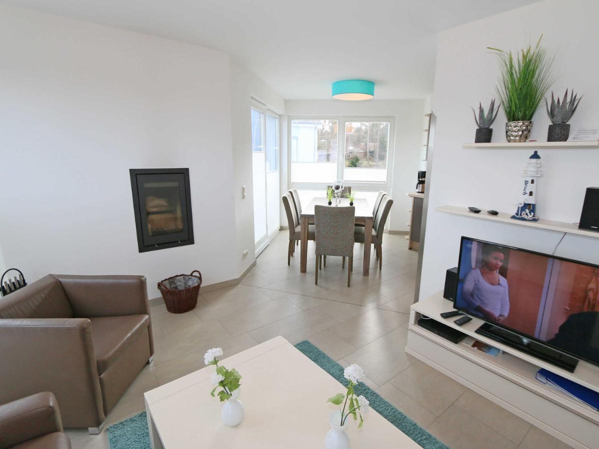Strandvilla Baabe - Wg 12 Mit Meerblick, Kamin, Sauna, Whirlpool Oda fotoğraf