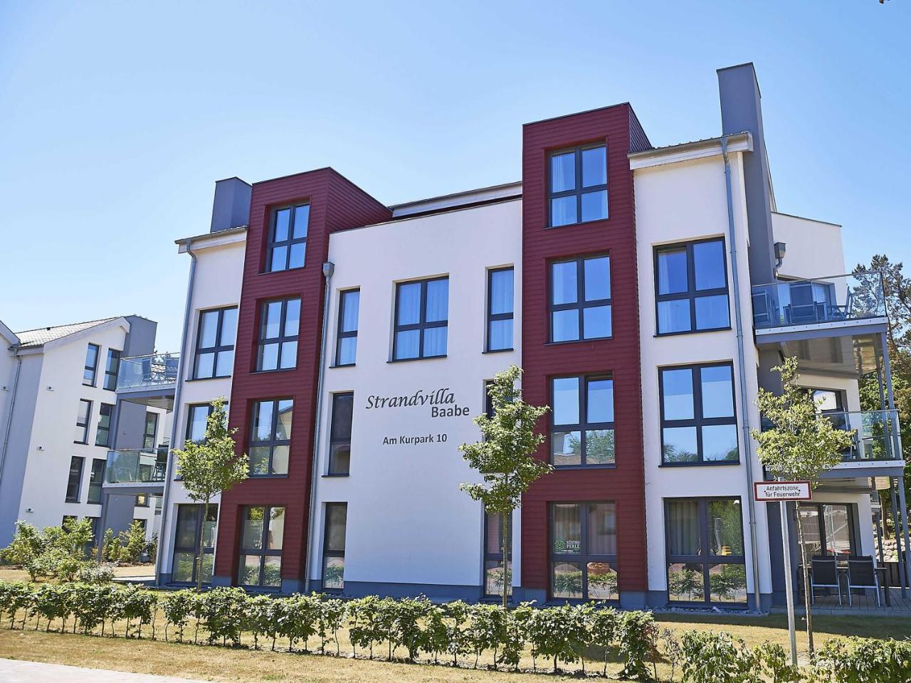 Strandvilla Baabe - Wg 12 Mit Meerblick, Kamin, Sauna, Whirlpool Dış mekan fotoğraf