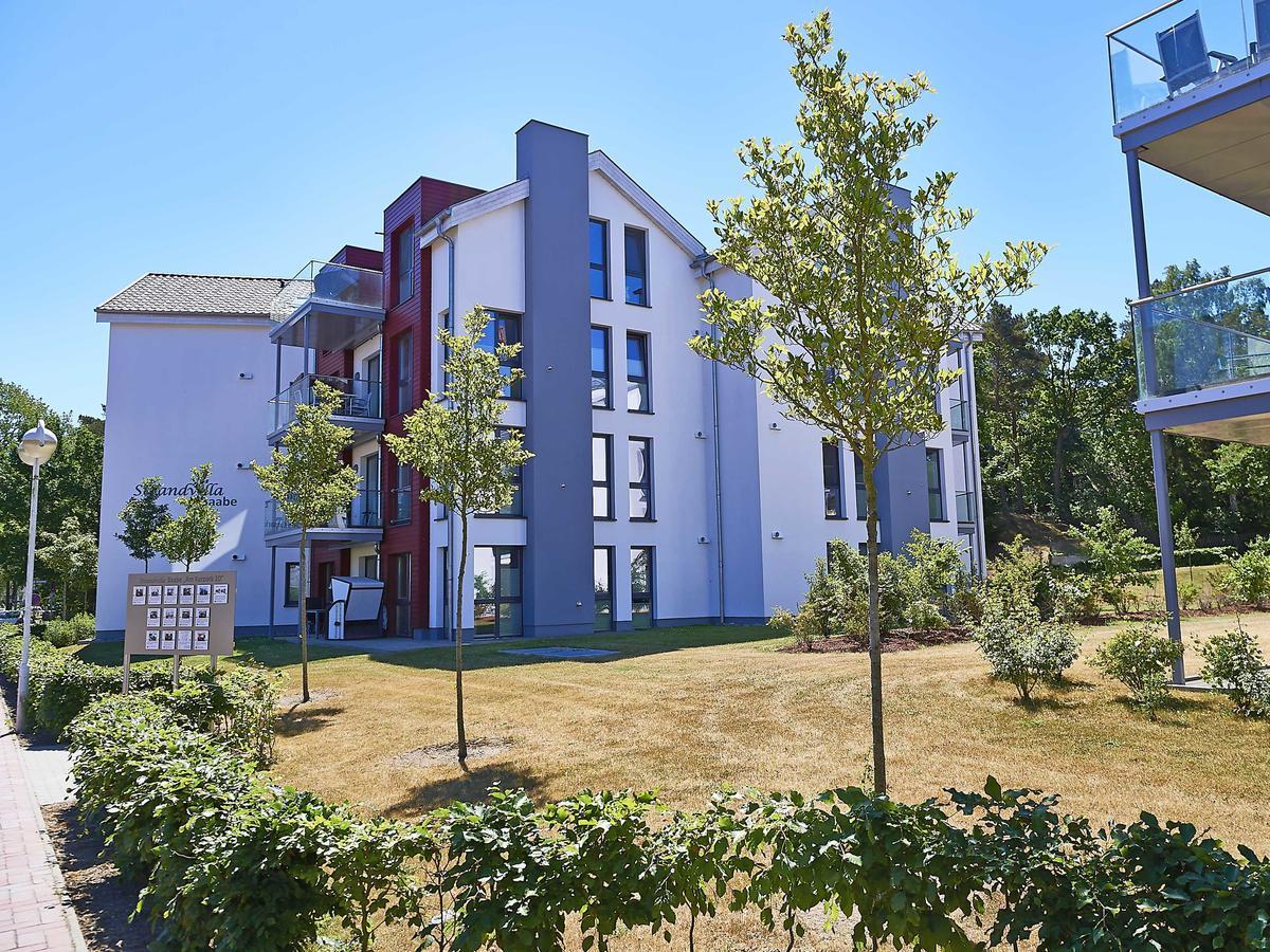 Strandvilla Baabe - Wg 12 Mit Meerblick, Kamin, Sauna, Whirlpool Dış mekan fotoğraf